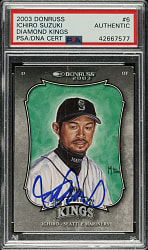 Signed 2006 Donruss #6 Ichiro Suzuki - PSA/DNA