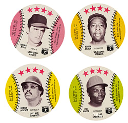 1976 Isaly's Sweet William Discs Complete Set Collection (5 Sets, 350 Cards)