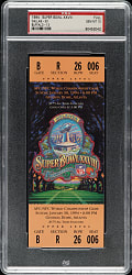 1994 Super Bowl XXVIII Full Ticket PSA GEM MINT 10 - Orange Variation - MVP Emmitt Smith