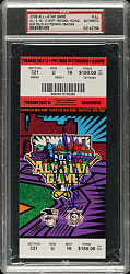 Bud Selig Signed 2006 All-Star Game Full Ticket - PSA/DNA - MVP Michael Young