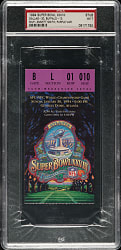 1994 Super Bowl XXVIII Ticket Stub PSA NM 7 - Purple Variation - MVP Emmitt Smith