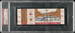Tony Perez Signed 1967 All-Star Game Full Ticket - PSA/DNA - MVP Tony Perez