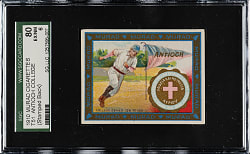 1909-1910 T51 Murad "College Series" Antioch College Stamped Back SGC EX/NM 80