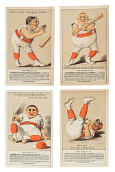 1880s H804-7 “Merchant’s Gargling Oil Series” Collection (4)