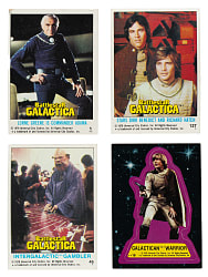 1978 Topps "Battlestar Galactica" Complete Set (132) Plus Complete Sticker Set (22)