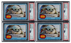 2019 Topps Star Wars Living #58 The Child PSA GEM MINT 10 Collection (4)