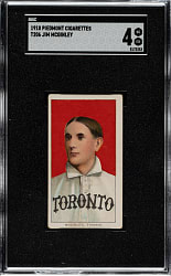 1909-1911 T206 White Border Jim McGinley SGC VG/EX 4