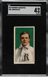 1909-1911 T206 White Border John Butler SGC VG/EX 4
