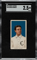 1909-1911 T206 White Border Ossee Schreck SGC GOOD+ 2.5