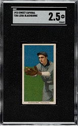 1909-1911 T206 White Border Lena Blackburne SGC GOOD+ 2.5