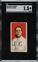 1909-1911 T206 White Border Bill Milligan SGC FAIR 1.5