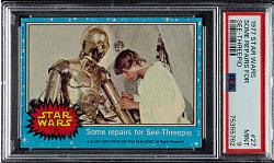 1977 Topps "Star Wars" #27 Some Repairs for See-Threepio PSA MINT 9