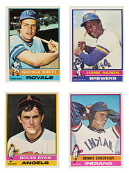 1976 Topps Near-Complete Set (537/660) Plus 1976 Topps Traded Partial Set (27/44)