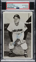 Roger Maris Signed Postcard - PSA/DNA