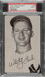 1947-1966 Exhibits Whitey Ford Portrait PSA NM 7