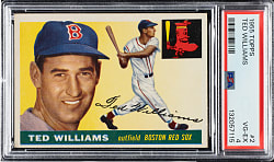 1955 Topps #2 Ted Williams PSA VG-EX 4