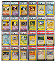 1999 Pokemon Base Set PSA MINT 9 Collection (24)