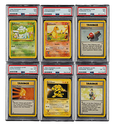 1999 Pokemon Base Set PSA-Graded Collection (6)