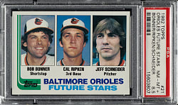 1982 Topps #21 Cal Ripken Jr. Rookie PSA NM-MT+ 8.5