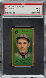 1911 T205 Gold Border Howie Camnitz PSA EX+ 5.5