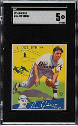 1934 R320 Goudey #46 Joe Stripp SGC EX 5