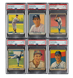 1941 R336 Play Ball PSA-Graded Collection (6)