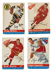 1954-1955 Topps Hockey Partial Set (39/60)