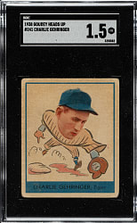 1938 R323 Goudey "Heads-Up" #241 Charlie Gehringer SGC FAIR 1.5