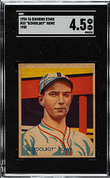 1934-1936 R327 Diamond Stars #33 Schoolboy Rowe SGC VG/EX+ 4.5