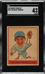 1938 R323 Goudey "Heads-Up" #262 Joe Medwick SGC VG/EX 4