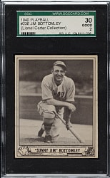 1940 R335 Play Ball #236 Jim Bottomley SGC GOOD 30 (Lionel Carter Collection)