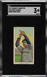 1909-1911 T206 White Border Howie Camnitz Hands Above Head SGC VG 3