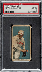 1909-1911 T206 White Border Frank Arellanes PSA GOOD 2