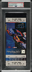 February 18, 2001 Daytona 500 Full Ticket PSA EX-MT 6 - Dale Earnhardt's Last Race