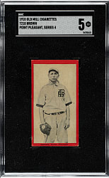 1910 T210 Old Mill Tobacco "Series 4" Horace Brown SGC EX 5