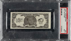 1962 Topps "Football Bucks" #29 Del Shofner PSA NM 7