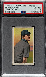 1909-1911 T206 White Border Howie Camnitz Arm At Side PSA EX-MT 6