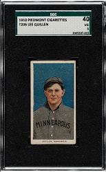 1909-1911 T206 White Border Lee Quillen SGC VG 40