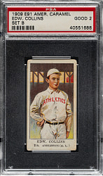 1909-1911 E91-B American Caramel Eddie Collins PSA GOOD 2