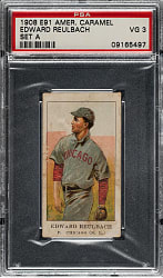 1909-1911 E91-A American Caramel Ed Reulbach PSA VG 3