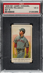 1909-1911 E91-B American Caramel Ed Reulbach PSA VG 3