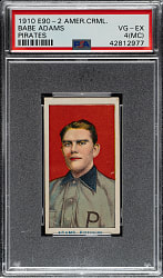 1910 E90-2 American Caramel Babe Adams PSA VG-EX 4