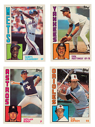 1984 Topps Tiffany Near-Complete Set (790/792)