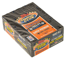1992-1993 Topps Stadium Club Basketball Second Series Factory-Sealed Unopened Wax Box (36 Packs)