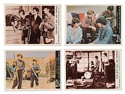 1966 Donruss "The Monkees" Series A and Sepia Tone Complete Set Pair (2 Sets, 88 Cards)