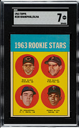 1963 Topps #228 Tony Oliva Rookie SGC NM 7