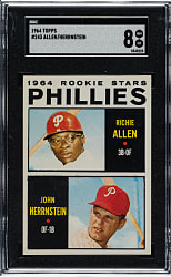 1964 Topps #243 Richie Allen Rookie SGC NM/MT 8