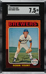 1975 O-Pee-Chee #233 Robin Yount Rookie SGC NM+ 7.5
