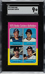 1975 Topps Mini #620 Gary Carter Rookie SGC MINT 9