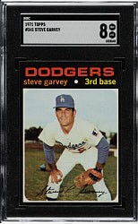 1971 Topps #341 Steve Garvey Rookie SGC NM/MT 8